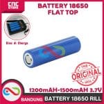 BATERAI BATRE BATTERY 18650 RILL 1200 - 1500 MAH 3.7V