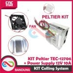 COOLING SYSTEM KIT PELTIER TEC-12706 WITH POWER SUPPLY 12V 10A - Image 2