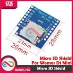 MICROSD MICRO SD SHIELD FOR WEMOS D1 MINI - Image 5