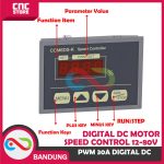 PWM 30A DIGITAL DC MOTOR SPEED CONTROLL CCM6DS-K 12-80V LCD  PENGONTROL KECEPATAN - Image 3