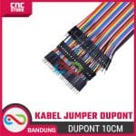 40PCS JUMPER CABLE KABEL 10CM MALE TO FEMALE DUPONT FOR BREADBOARD - Image 4