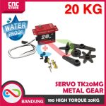 MOTOR SERVO TK20MG METAL GEAR 180 HIGH TORQUE 20KG FOR RC WATERPROOF  TIANKONGRC - Image 3