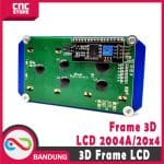 2004 20 X 4 LCD FRAME 3D PRINTER CASE 20X4 ARDUINO BIRU - Image 5