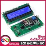 LCD 1602 CHAR BLUE BACKLIGHT WITH I2C SERIAL INTERFACE MODULE - Image 3
