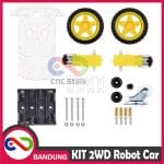 KIT SMART CHASSIS 2WD ROBOT CAR FRAME MOBIL ARDUINO RASPBERRY CHASIS - Image 5