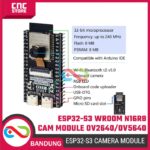 Modul ESP32-S3 WROOM N16R8 CAM – Development Board Kamera OV2640 / OV5640 untuk IoT, Vision, dan AI - Gambar 4