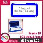 2004 20 X 4 LCD FRAME 3D PRINTER CASE 20X4 ARDUINO BIRU - Image 4
