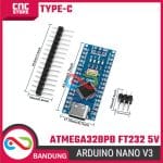 Arduino Nano V3 FT232 5V Type-C - Cocok untuk Project Mikrokontroler - Image 2