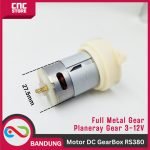 GearBox Motor DC Gear Box High Torque DC Motor RS380 380 With Planeray Gear Dinamo DC Motor - Image 4