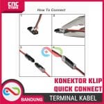 Terminal Kabel Konektor Klip Quick Connect Waterproof untuk Kabel Kawat – Koneksi Cepat dan Aman - Image 7