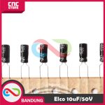 CAPACITOR ELECTROLYTIC ELCO KAPASITOR ELEKTROLIT ELKO 10UF 10UF/50V - Image 2