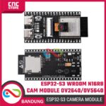 Modul ESP32-S3 WROOM N16R8 CAM – Development Board Kamera OV2640 / OV5640 untuk IoT, Vision, dan AI - Gambar 5