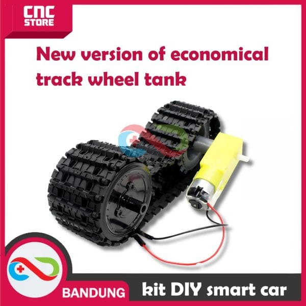 New version of economical track wheel tank accessories track wheel TT motor coupling kit DIY smart c