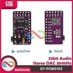 GY-PCM5102 32BIT AUDIO STEREO DAC 384KHZ I2S INTERFACE MODULE - Gambar 2