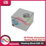3D PRINTER ALUMUNIUM HEATING BLOCK HEAT BLOCK HEATBLOCK E3D V5