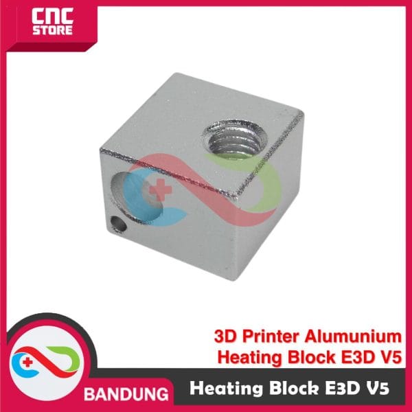 3D PRINTER ALUMUNIUM HEATING BLOCK HEAT BLOCK HEATBLOCK E3D V5