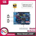 L298P MOTOR SHIELD STEPPER DC MODUL DRIVER MOTOR PAPAN EKSPANSI DRIVER - Image 3