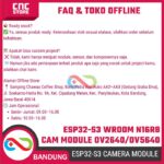 Modul ESP32-S3 WROOM N16R8 CAM – Development Board Kamera OV2640 / OV5640 untuk IoT, Vision, dan AI - Gambar 7
