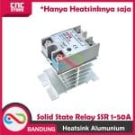 (Heatsin Pendingin - Heatsink Alumunium) Heatsink Aluminium Pendingin untuk Solid State Relay SSR 1-50A - Image 2