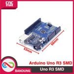 ARDUINO UNO R3 ATMEGA328P SMD CH340 COMPATIBLE BOARD TANPA KABEL - Image 2
