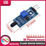 FLAME API INFRARED SENSOR MODULE FOR ARDUINO UNO NANO MEGA MINI - Image 2