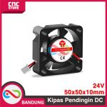 Kipas Pendingin DC Fan 5010 5V 12V 24V 50x50x10 Brushless Mini -  24Volt - Image 2