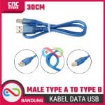 Kabel Data USB 2.0 Type A to B Male to Male 30cm - Kabel untuk Arduino UNO dan Printer - Image 2