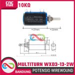 Potensiometer Potensio Wirewound 10K Presisi Multiturn WXD3-13-2W 2W – Untuk Pengaturan Daya Elektronik - Image 2