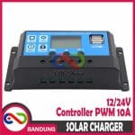 SOLAR CHARGE CONTROLLER 10A CELL PWM PENGISI DAYA SURYA KW1210