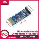 SPP-C BLUETOOTH SERIAL MODUL JDY-31 COMPATIBLE HC-05 HC-06 SPPC ARDUINO - Image 2