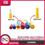 SKUN KABEL INSULATED BULLET MALE FEMALE  DISCONNECTA MPD 5.5-156 KUNING - Image 3