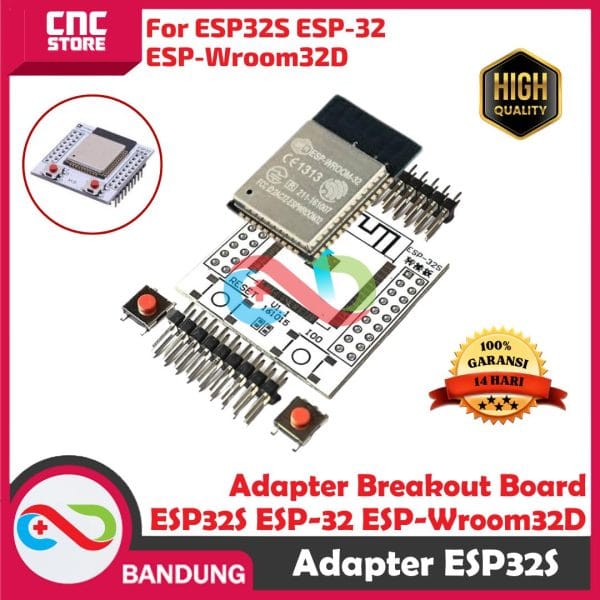 ADAPTER BREAKOUT BOARD FOR ESP32S ESP-32 ESP-WROOM-32D