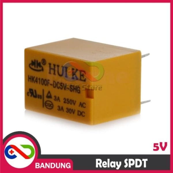 RELAY SPDT 1 CHANNEL 5V HK4100F-DC 250VAC 30VDC 3A