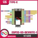 ESP32-S3 inti papan pengembangan wifi Bluetooth DevKitC-1 WROOM-1 Lexin N16R8 - Gambar 3