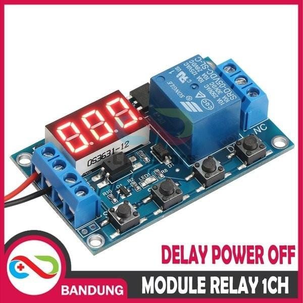 MODULE 1 CHANNEL RELAY DELAY POWER OFF MODULE