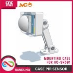 MOUNTING BRACKET SENSOR PIR HOLDER HC-SR501 BOX CHASING LENGKAP - Gambar 7