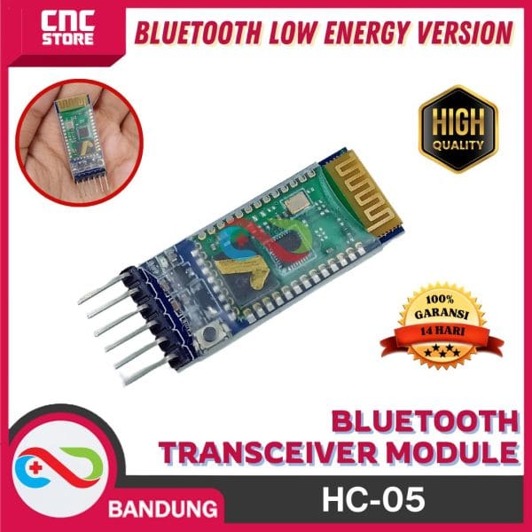 HC-05 HC05 BLUETOOTH TRANSCEIVER MODULE BLE VERSION