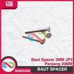 10 PCS BAUT 3MM SPACER JP3 PANJANG 20MM ALUMINIUM - Image 4