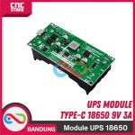 UPS MODULE 18650 9V 3A TYPE-C CHARGE DISCHARGING HIGHPOWER - Image 2