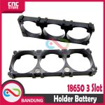 HOLDER BRACKET BATTERY BRACKET SAMBUNGAN BATERAI 18650 3 SLOT - Image 2