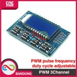 3 Channel PWM Pulse Frequency Duty Cycle Adjustable Square Wave Rectangular Wave Signal - Image 4