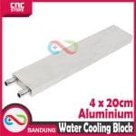 WATER BLOCK ALUMINIUM WATERBLOCK 40X200X12MM COOLING SYSTEM