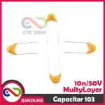10PCS CAPACITOR KAPASITOR MULTILAYER TANTALUM 10NF 0.01UF 103 50V - Image 4