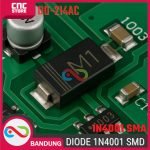10pcs Diode 1N4001 M1 SMA Dioda M1 1N4001 SMD SMT Diode 1A - Gambar 5