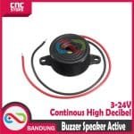 BUZZER SFM-20B HIGH DECIBEL 3V-24V DC CONTINUOS