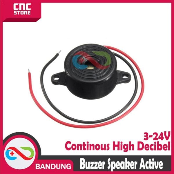 BUZZER SFM-20B HIGH DECIBEL 3V-24V DC CONTINUOS