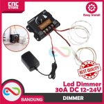 DIMMER DC 12V 24V 30A PENGATUR KECERAHAN LED STRIP BRIGHTNESS ADJUSTER - Image 2