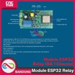 MODUL ESP32 RELAY 10A 1 CHANNEL AC 220 WIFI BLUETOOTH WROOM-32E - Image 5