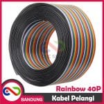 KABEL PELANGI 40 PIN 1M RAINBOW CABLE 40P RIBBON DUPONT IDC DATA PC CPU - Image 5