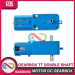 MOTOR DC GEARBOX METAL GEAR TT MOTOR DOUBLE SHAFT ALL METAL - Image 5